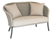 Cordial Luxe Beige 3-Seater Curved Sofa