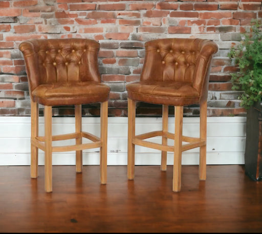 Parker Barstool in Brown Cerrato