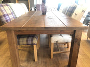 The Authentic Waxed 4-Plank Dining Table - Kubek Furniture