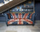 Chester Union Flag 2-Seater Sofa in Leather