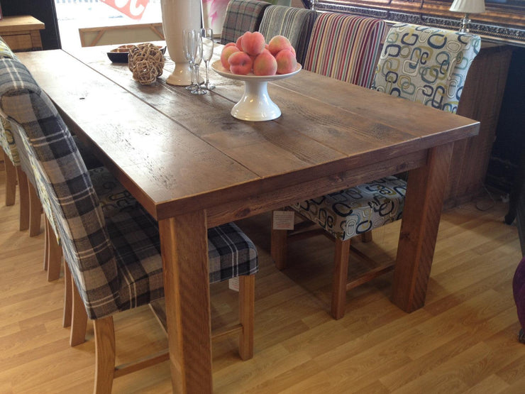 The Authentic Waxed 4 Plank Dining Table