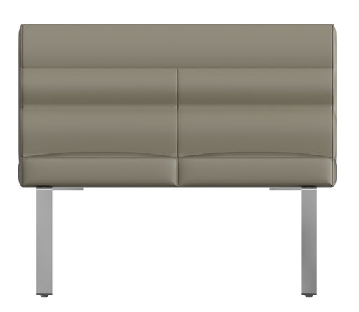 Idaho 1m Dining Bench with Back in Taupe