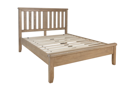 Hatton Bed with Headboard and Low Footboard Set