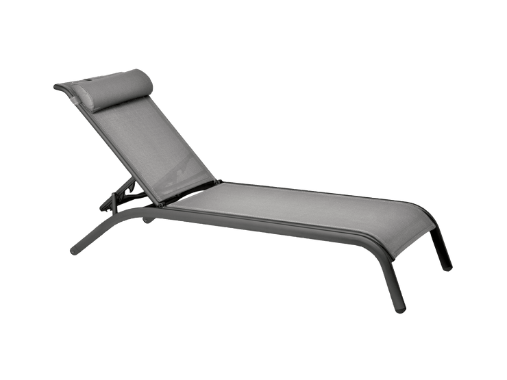 Portofino Adjustable Stacking Sunbed - Kubek Furniture