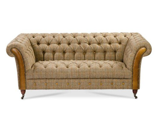 Bretby 2-Seater Sofa in Gamekeeper Thorn with Brown Cerrato - Kubek Furniture