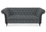 Bretby Sofa in Vintage Flint with Black Cerrato - Kubek Furniture