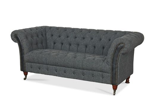 Black cheap tweed sofa