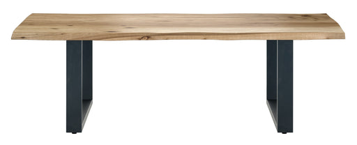 Live Edge Coffee Table - Natural Finish