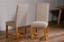 Country Dining Chair in Fudge Open Weave - Kubek Furniture
