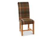 Rollback Dining Chair in Malham Green - Kubek Furniture