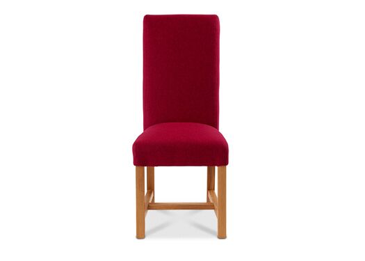 Rollback Dining Chair in Spectrum Pallmall with Lava Leg - Kubek Furniture