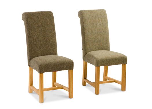 Rollback Dining Chair in Gamekeeper Spruce - Kubek Furniture