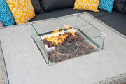 Alexander Rose Cloud Corner Sofa Dining Set With Fire Pit - Kubek Furniture