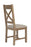 Hatton Cross Back Dining Chair (Natural Check)