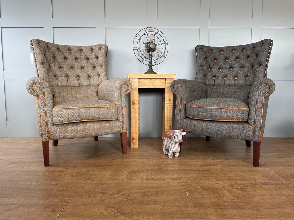 Harris tweed best sale armchair sale