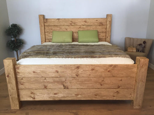 The Artisan Waxed Plank Bed