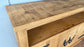 Authentic Light Wax Wide Console TV Unit - Kubek Furniture