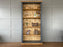 Authentic Light Wax Painted Bookcase - Kubek Furniture
