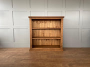 Authentic Waxed Low Bookcase - Kubek Furniture