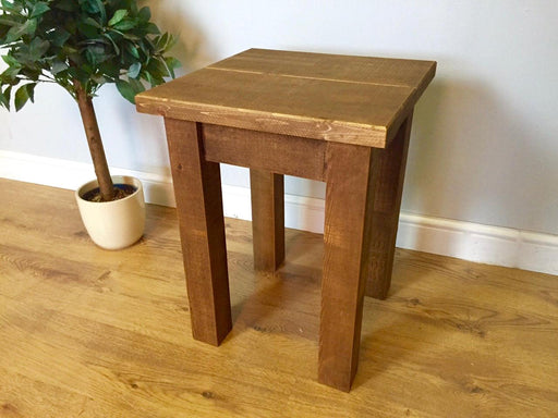 The Authentic Waxed Lamp Table