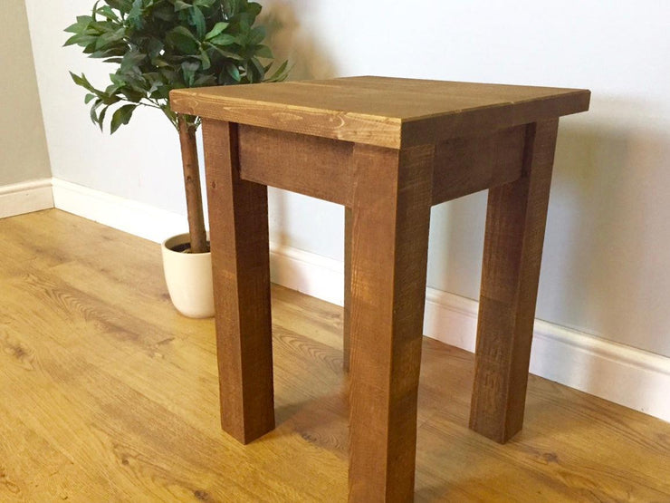 The Authentic Waxed Lamp Table
