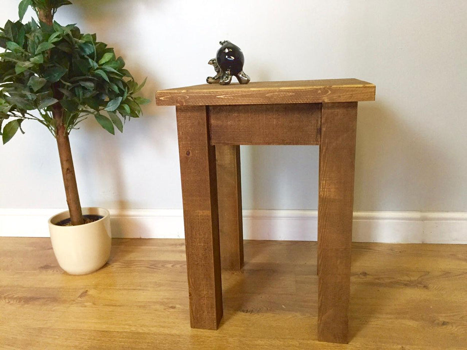 The Authentic Waxed Lamp Table