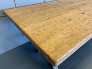 The Spitfire Artisan Waxed Dining Table - Kubek Furniture