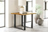 Live Edge Lamp Table - Natural Finish