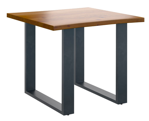Live Edge Lamp Table - Russet Finish