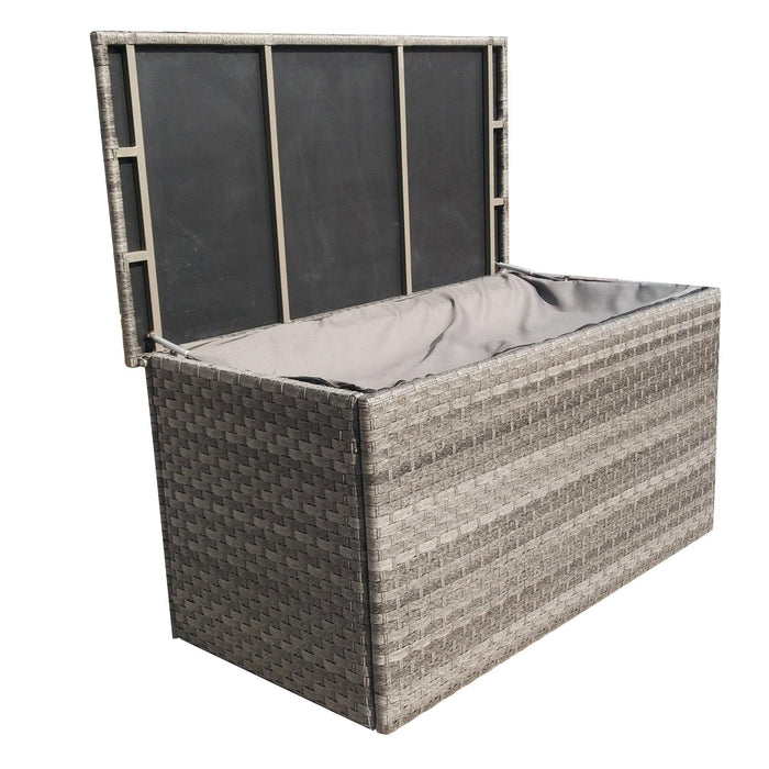 Cushion Box In Grey - New Stock In! - Kubek Furniture