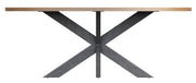 Chevron Oval Dining Table
