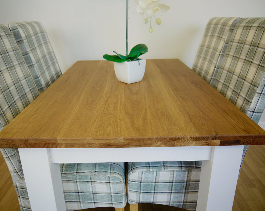The Quercus Oak Painted Dining Table