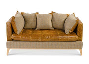 Portland Sofa in Gamekeeper Thorn and Brown Cerrato - Kubek Furniture