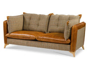 Regal Sofa in Gamekeeper Spruce and Tan Cerrato - Kubek Furniture