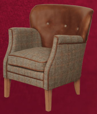 Elston Armchair in Hunting Lodge - Kubek Furniture