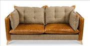 Regal 3-Seater Sofa in Gamekeeper Thorn and Brown Cerrato