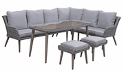 Danielle Corner Dining Sofa Set - Kubek Furniture