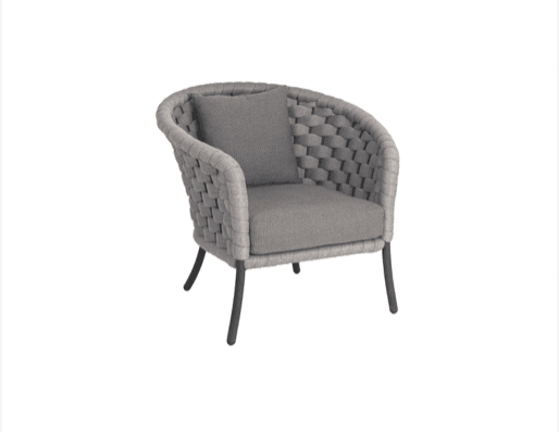 Cordial Luxe Lounge Light Grey Armchair - Kubek Furniture