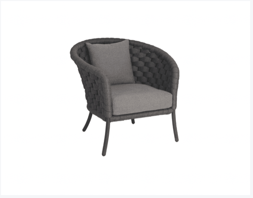 Cordial Luxe Lounge Dark Grey Armchair - Kubek Furniture