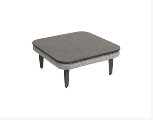 Cordial Luxe Light Grey Coffee Table - Kubek Furniture