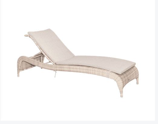 Ocean Pearl Adjustable Sunbed - Kubek Furniture
