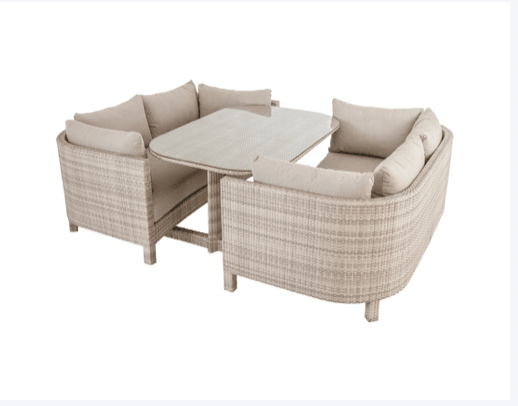 Ocean Pearl Sunset Lounge Set - 1300mm x 900mm - Kubek Furniture