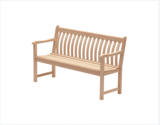 Mahogany Broadfield 5FT Bench - Kubek Furniture