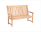 Mahogany High Back 5FT Bench - Kubek Furniture
