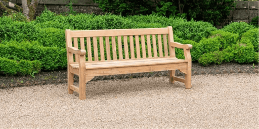 Sorrento Teak 6FT Park Bench - Kubek Furniture