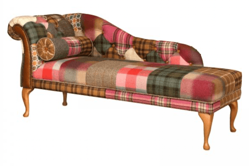 Chester Patchwork Chaise - Kubek Furniture