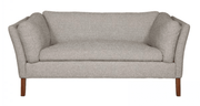 Bugsy Sofa in Lyon Steel - Kubek Furniture