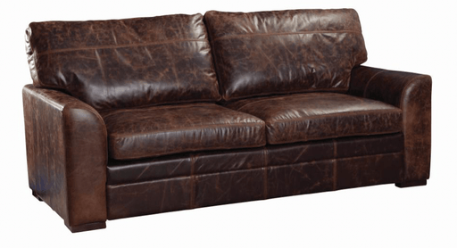 Turin Sofa in Brown Ingrassato - Kubek Furniture