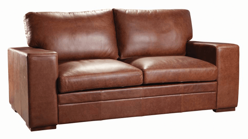 New York Sofa in Brown Ingrassato - Kubek Furniture