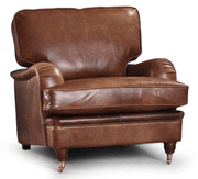 Winston Sofa in Brown Cerrato - Kubek Furniture